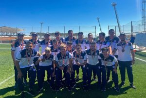 PLANTEL TERCER LUGAR MUNDIAL B ESPAÑA 2024 FUTBOL 7 PARALIMPICO